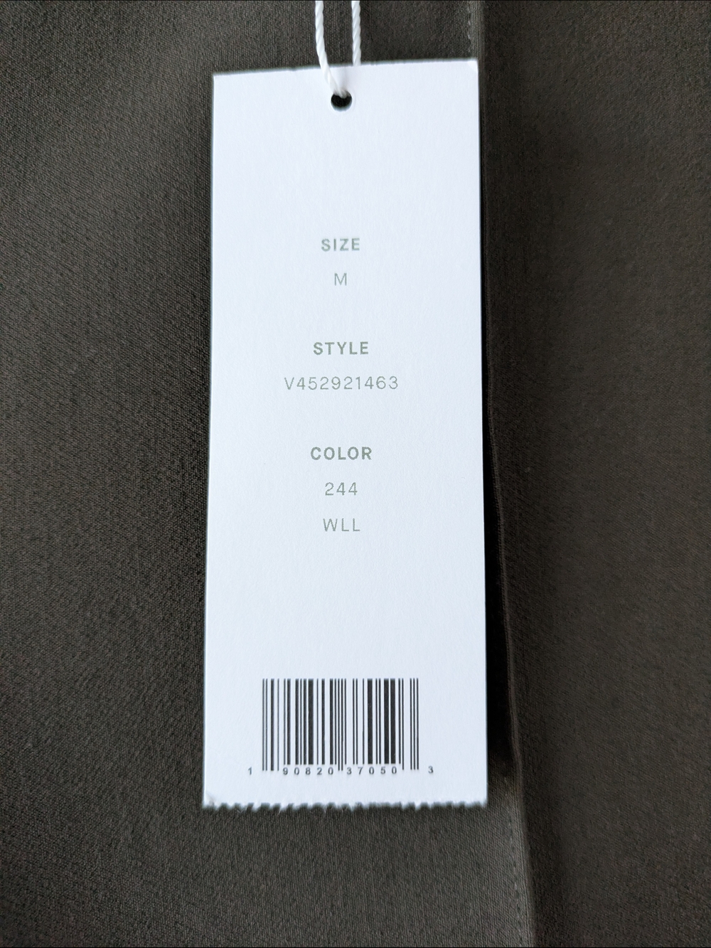 Vince Brown Stirrup Pants Size Medium Front Crease Mid Rise Minimalist|Office - Picture 3 of 9